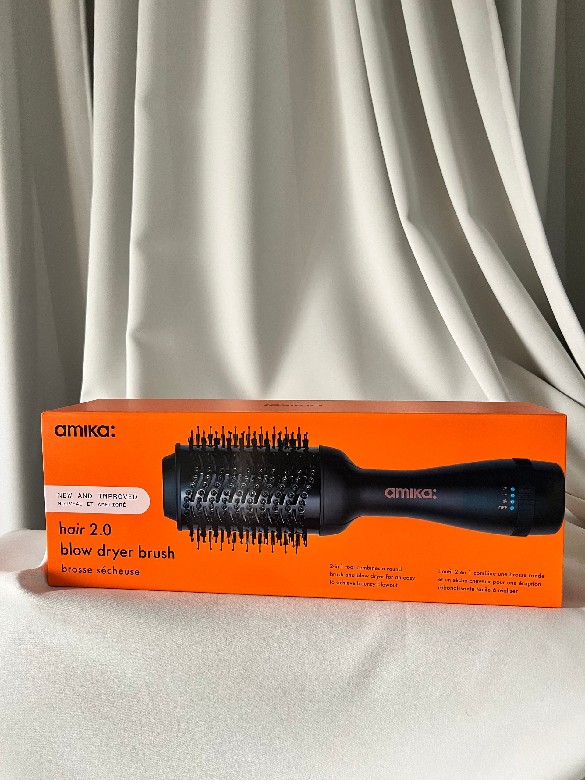 Round Brush Amika Hair Blow Dryer Brush Amazon Amika H(Air) 2-in-1